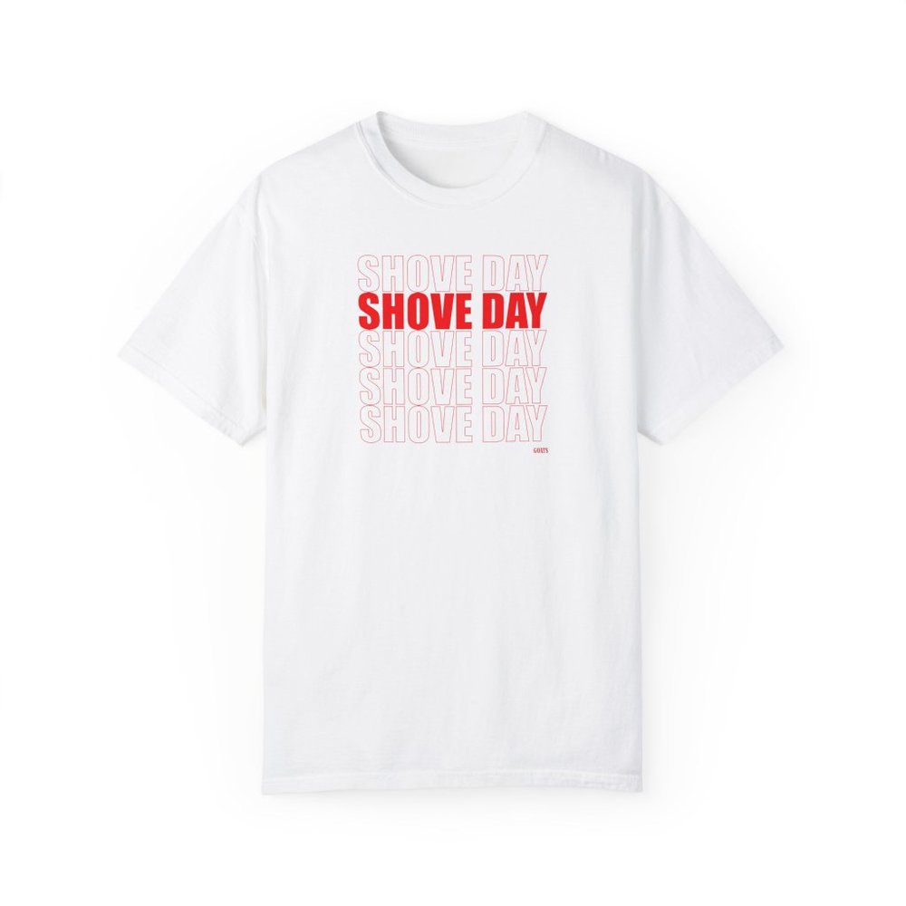 Shove Day Tee White